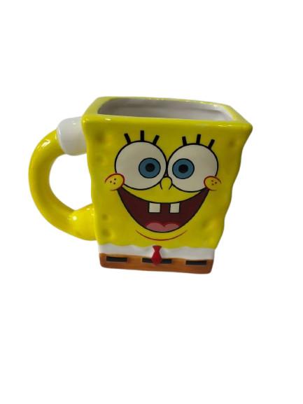Silver Buffalo SpongeBob SquarePants 3D Sculpted Ceramic Mug, 13 Oz