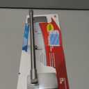 Command Hand Towel Bar Satin Nickel with 4 Water Resistant Command Strips, 9" Hand Towel Holder, Holds up to 3 lb, Great for Bathroom Décor on The Wall, Inside The Cabinet, or in The Shower (1)