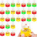 Mini Basketball Games 28pcs Finger Basketball Shooting Games Basketballs Party Favor Toys for Kids 8-12 Desktop Table Toys Hoop Fidget Game Space Birthday Party Decorations Supplies