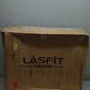 LASFIT Floor Mats & Cargo with Backrest Mat for Ford Explorer 2022-2025 2026 6 Passenger, Custom Fit All Weather Protector TPE Easy Clean Floor Liners, 5pcs Full Set Black