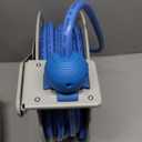 FIXFANS Pressure Washer Hose Reel with Hose, 1/4"  60ft Retractable Power Washer Hose Reel, Heavy Duty Hose Reel Auto Rewind, Wall Mounted, 3600 PSI