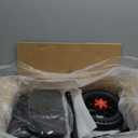 All Terrain Foldable Knee Scooter Walker, Disc Brake Knee Walker for Foot Injuries, Compact Crutches Alternative (Purple)