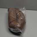 NABOWAN 38" Weighted Under Door Draft Stopper -Triangular Door Draft Blocker with Hook Loops for Easy Install, Save Energy, Home Room Essentials (Dark Brown)