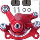 Rear Disc Brake Caliper with Brake Pads Compatible with Predator 212 Moto MM-B80 80CC 2.5HP MM-B105 Motovox MBX10 MBX11 MBX12 Mini Dirt Bike Classic 47cc 49cc Pocket Bike Stand Up Goped Scooter