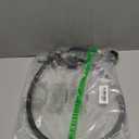 GGC 4 Feet Propane Tank Hose with Gauge, LP Gas Hose Replacement for Propane Tank, RV, Gas Grill, Heater, Fire Pit and Most Propane Appliances, Male QCC/POL Fittings