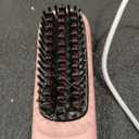 Go Brush Pro 2026, Portable Straightener Brushs for Travel, with LCD Temperature Display, Fast Heating Cordless Mini Hair Brushs (Pink)