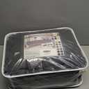 HDCAXKJ 100% Waterproof Velvet Recliner Sectional Couch Covers L Shaped Corner Reclining Sofa Cover Washable Thick Non Slip Sectional Slipcover with Pockets (5 Seat Recliner Couch, Dark Gray)