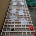 Commercial Grade Gridwall Panels – Z Unit Includes Three 2' X 6' Panels White Finish Works with All Grid Fixtures and Accessories