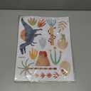 Dinosaur Wall Decal,Boho Dino Palm Tree Room Decor Stickers,Peel and Stick Dinosaur Art Wall Decals,for Baby Nursery Boys Bedroom Playroom Wall Decoration