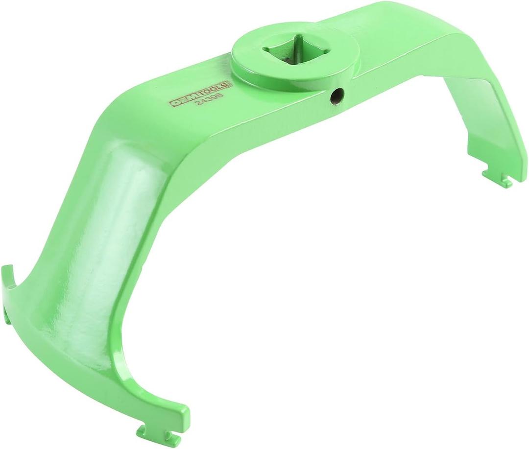 OEMTOOLS 24398 Fuel Tank Lock Ring Tool, Compatible with Many Ford, Chrysler, and GM Vehicles, Works with 1/2 Inch Drive Ratchets or Breaker Bars, Green