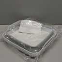 Dishpan for Washing Dishes, 2.4Gal/9L Wash Basin with Draining Plug Carry Handles, Collapsible Bucket for Cleaning, Portable Sink, Foldable Plastic Tub (1 x 9L, Gray)