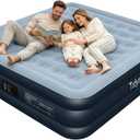 King air Mattress with Built-in Pump-18 Elevated,up to 1000 lbs