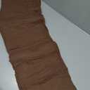 Carriediosa 100% Cotton Muslin Throw Blanket 50" X 70" Throw XL Size4-Layers Summer Gauze Throws for Bed CouchSoft Lightweight Breathable Linen Blankets Bedspread for Adults All Season, Dark Brown