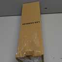 GenSwin 10.8" Floating Candles with Magic Wand Remote Timer, Flameless Taper Candles Flickering Battery Operated, LED Electric Hanging Window Candle Christmas Halloween Decorations(12 Pack, White)