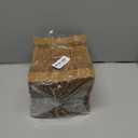 75 Pack Kraft Paper Movie Night Snack Trays, 4 Corner Pop Up Cardboard Nacho Tray for Party Stadiums Theaters, Small Brown Drink Fast Food Containers