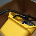 Quickie Debris Dustpan with Handle, Jumbo Debris Pan, Trash Collection for Industrial/Professional Cleaning