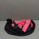 Pawaboo Dog Sling Carrier, Hand Free Breathable Mesh Bag for Puppy Cat, Drawstring Dog Papoose with Adjustable Strap and Pocket, Crossbody Satchel Dogs Purse for Outdoor Travel, L, Magenta