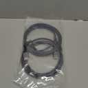 10K 8K HDMI 2.1 Cable 2-Pack 6.6FT, Highwings Certified 48Gbps Ultra High Speed Slim HDMI Cord,Support 4K@120Hz 8K@60Hz, HDCP 2.2&2.3, Dynamic HDR,eARC,DTS:X, Compatible with Roku TV/HDTV/PS5/Blu-ray (Grey)