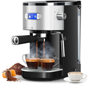 COWSAR Espresso Machine 20 Bar, Semi-Automatic Espresso Maker with Milk Frother Steam Wand, 45 OZ Removable Water Tank for Cappuccino, Latte, Home. No complete