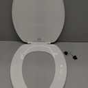 Bemis 170 Durable Plastic Toilet Seat, Elongated, White