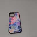 Cute Gorgeous Coquette Collage Aesthetic Phone Case for iPhone 14 & iPhone 13 Case for Women Teen Girls (Blue)