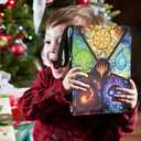 Card Binder for MTG/TCG,9 Pocket Trading Card Binder for YGO/PTCG,Holds 720 Cards,Collector Card Album for Standard Game Cards,Toys Gifts (Colorful)