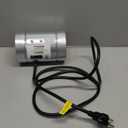 VIVOSUN 4 Inch Inline Duct Fan 100 CFM, HVAC Exhaust Ventilation Fan with Low Noise for Basements, Bathrooms, Kitchens and Attics, Silver