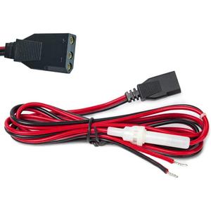 2-Wire CB Power Cable 3 Pin CB Power Cord with 15A Fuse Replacement CB Radio Power Cord for Cobra Uniden Midliand Galaxy Connex CB Ham Radio (1 Pack)