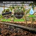 Upgraded 230FT Drip Irrigation System with 1/4" Soaker Hose -Weeping Technology for Deeper Root Watering,Garden Watering System for Raised Beds, Greenhouse, Lawn - Save Water