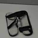 Thick Memory Foam Office Chair Arm Pads - Office Chair Armrest Covers Provide Elbow Cushion and Relieve Pressure - Ergonomic Desk Chair Arm Covers - Gaming, Computer Chair Rest Pads (Set of 2) (Black)