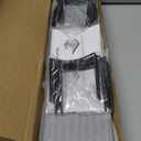 Mkono Hat Organizer for Baseball Caps, Hat Holder for 15 Baseball Caps, Tabletop Hat Rack Stand Hat Storage Display Cap Organizer for Desk Closet Shelf Dresser (Black, Medium)