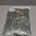 Womens Long Sleeve Henley Tunic Tops Crew Neck Pullover Sweaters Loose Fit Dressy Casual (Green, M)