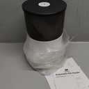 IMIPAW Automatic Cat Feeder, 3L Timed Pet Dry Food Dispenser with Clog-Free Design, Programmable, Dual Power Supply, Desiccant Bags, Auto Feeder for Cats, 1-6 Meals Per Day, with Stainless Steel (White Black)