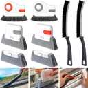XANGNIER Window Sill Cleaner Tool,8 Pcs Magic Door Window Track Cleaning Tools Kit,Sliding Door Track Cleaner,Groove Crevice Cleaning Brush for Tile Lines/Shutter/Car Vents/Air Conditioner/Keyboard (Multicolor1)