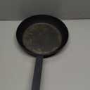 Merten & Storck Pre-Seasoned Carbon Steel 10 Frying Pan Skillet, Use on Induction, Stove and Grill, Durable, Even-Heating, for Searing, Grilling, Oven Use, and Campfire, Indoor/Outdoor (Black)