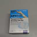 Waterproof Transparent Film Dressing with Absorbent Pad 50-Pack Sterile Adhesive Bandages Post-Surgical Wound Cover, Protective Barrier for Sensitive Skin (2.3‘’x2.7‘’)