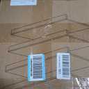 Gashell Wire Shelf Covers, Bamboo Wire Rack Covers for Pantry, Closet (4pcs, 22" W x 12" D)