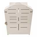 COVIDIEN SharpSafety Wall Enclosure for in Room Sharps Container, 2 and 3 Gallon, 1 Piece