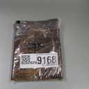 M&N Designs Vintage Leather Journal with Lock Closure, Hand-Made Paper, Traditional, Vegan, 7 x 5 Inches