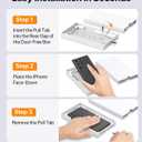 SOOPII Tempered Glass Screen Protector for Samsung S25 Ultra, [Auto Dust-Elimination Installation],[Military Grade Protection],Fingerprint Unlock Bubble Free for Galaxy S25 Ultra 6.9inch (2-Pack)