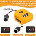 20V to 12V Step-Down Converter for Dewalt 20V Max for Power Battery Adapter Wheel, DC 12V 10A 120W Buck Converter Regulator for Golf Cart RC Car Truck Light & DIY