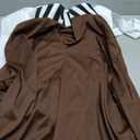 HLENOK Adult Men Candy Chocolate Factory Worker Costume Shirt Jumpsuit Gloves Wig Outfit Halloween Cosplay Costumes Props (Medium)