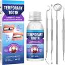 Tooth Filling Repair Kit, Moldable Tooth Repair Kit for Men and Women, Regain Your Confident Smile