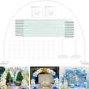 Balloon Arch Stand Kit, 10FT Wide & 7.5FT High Adjustable Balloon Arch Frame, Ideal For Party Decorations, Not Include Balloons