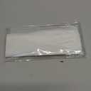 Yookeer 12 Pack Acrylic Name Plate Personalized Desk Name Plaque Sign Clear Panel Rectangle Acrylic Sheet Blank for Office Desk Decor(8.5 x 2.5 Inch)