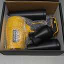 Cordless Leaf Blower for DeWALT 20V Battery,580000RPM Brushless Turbo Jet Blower with 3 Nozzles, Lightweight Handheld Blower for Patio, Lawn, Yard, Leaves, Dust, Garage & Snow Cleaning (No Battery) (Yellow)