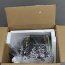 Outdoor Heaters for Patio-1500W Portable Electric Garage Heater with 2S Fast Heating, Overheat Protection, Thermostat, Space Heaters for Outdoor, Greenhouse, Room, Garage, Tent, Indoor Use (Black)