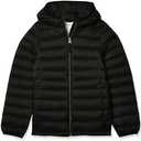 Amazon Essentials Girls and Toddlers' Lightweight Water-Resistant Packable Hooded Puffer Jacket M