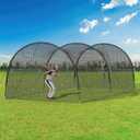 Baseball Batting Cage, 22x12x8Ft Baseball & Softball Hitting cage