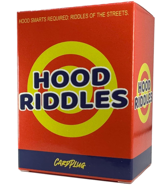 Hood Riddles : The Ultimate Black Culture Trivia Card Game - Hilarious and Challenging Riddles Perfect for Cookouts, Game Nights, Family Fun, and Bringing Everyone Together with Laughter and Culture!